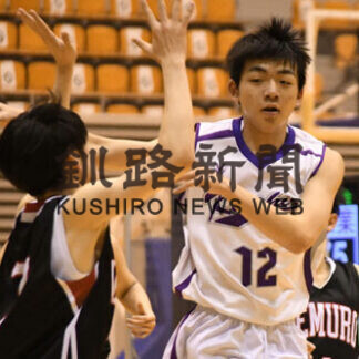 バスケ春季大会、釧北陽など４強(2021-04-25)