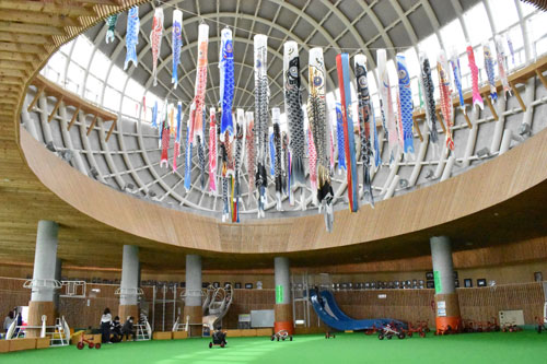 こいのぼり鮮やか ゆめの森公園(2021-04-29)