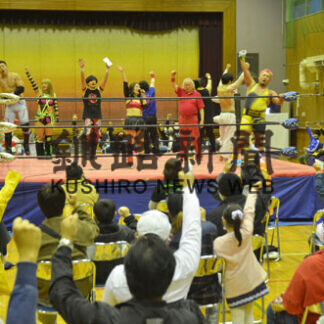 ２年ぶり北都プロレス釧路大会に観客熱狂(2021-04-25)