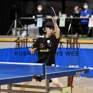 高体連卓球　個人戦シングルス　竹花、簾内制す(2021-05-20)