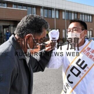 候補は走る㊤　山口将悟氏（６１）＝無所属・新　財政の「見える化」推進(2021-05-27)