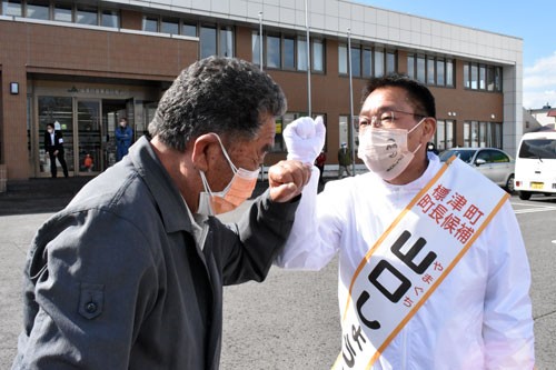 候補は走る㊤ 山口将悟氏(61)=無所属・新 財政の「見える化」推進(2021-05-27)