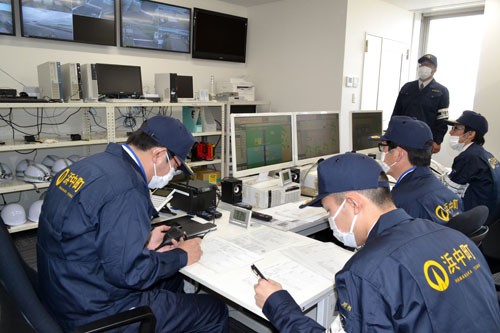 震度6、大津波想定 新庁舎で初の防災訓練(2021-05-26)