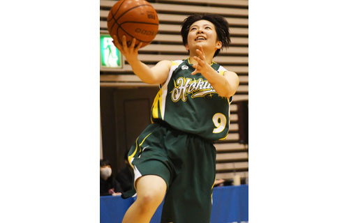 高体連バスケットボール 決勝リーグ、釧北陽など1勝_1(2021-05-23)