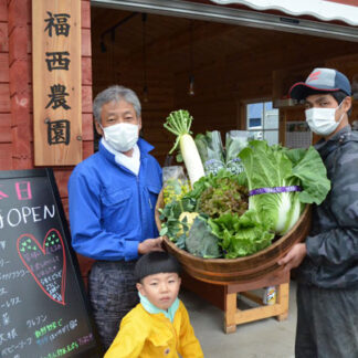 今年も野菜直売所営業(2021-05-29)