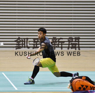 高体連バドミントン　瀧ケ平（武修館）個人単Ｖ３冠、女子は釧北陽・田嶋制す(2021-05-28)