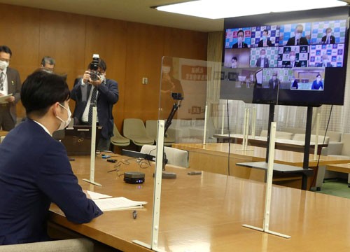 知事、緊急事態31日終了難しい(2021-05-25)