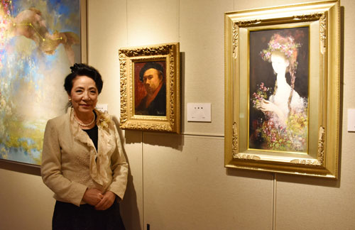 「フローラ」の変遷見て 釧路湿原美術館で佐々木榮松「父娘展」(2021-06-22)