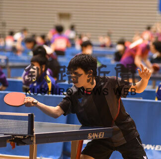 卓球 意地見せた釧明輝(2021-06-22)