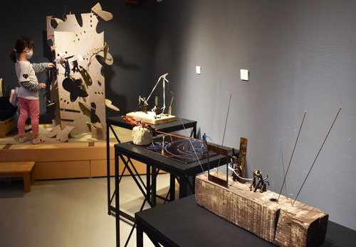 カトウさん初個展、参加型作品 体験して(2021-06-21)