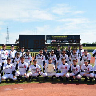 中体連野球　釧鳥取西・釧大楽毛・釧阿寒Ｖ(2021-06-27)