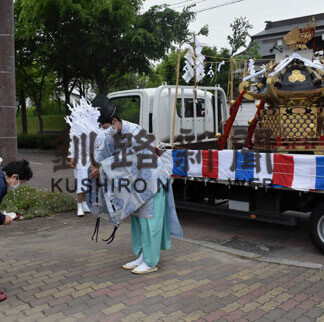 ３年ぶりの神輿渡御　厳島神社例大祭本祭(2021-07-11)