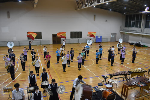 総文祭出場 最後の仕上げ 釧路北陽高吹奏楽局が練習(2021-07-29)