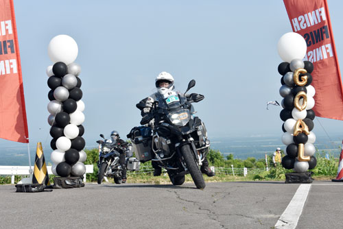 バイク愛好家〝聖地〟開陽台へゴール(2021-07-26)