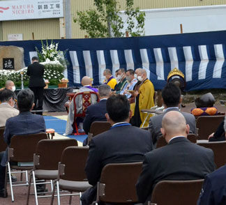 海の恵みに感謝、魚がし会が魚魂供養(2021-08-01)