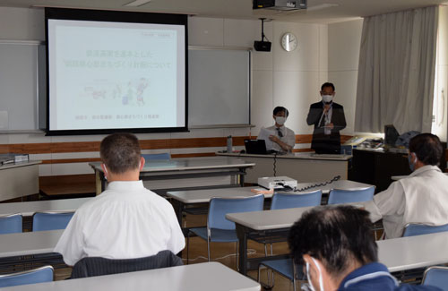 鉄道高架に厳しい声も 都心部まちづくり計画、住民説明会(2021-07-30)