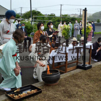 本行寺で茶筅供養(2021-07-22)
