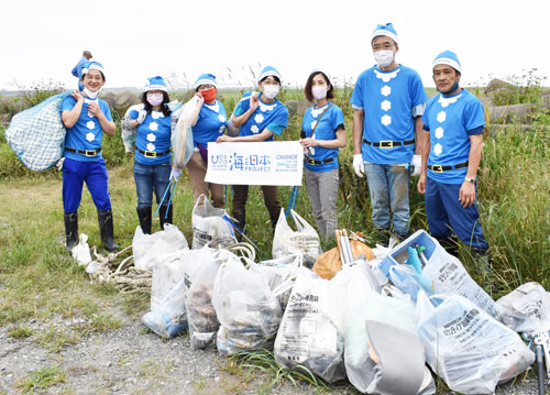 星が浦海岸きれいに 市民ボランティアごみ拾い(2021-07-29)