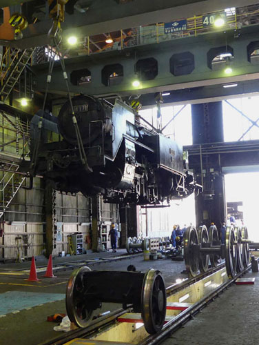 「SL冬の湿原号」8年ぶり全般検査(2021-07-29)