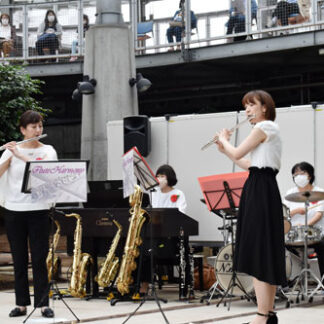 木管楽器の響き心和ます　ＥＧＧでコンサート(2021-07-09)