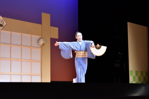 花柳流寿登芳会 出演者ら舞披露(2021-07-27)