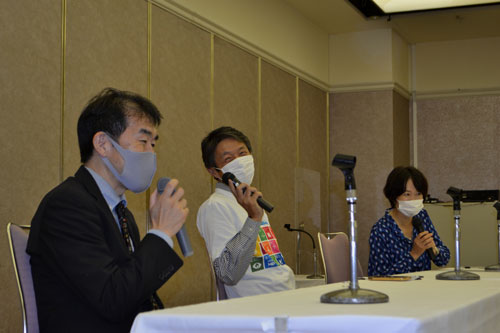 参加型で循環社会を 岩元、伊原氏が講演(2021-07-31)