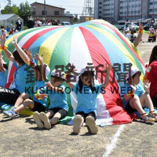 晴天の中運動会 元気にお遊戯(2021-07-25)