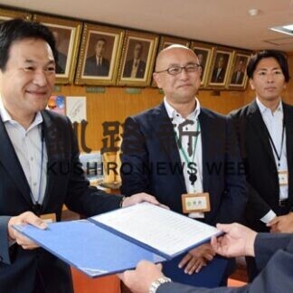 釧路市と公立大にビジネス図書寄贈　日本政策金融公庫(2021-08-30)