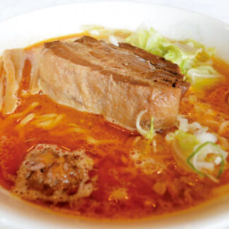 大きな豚角煮味わって　道の駅しらぬかでみそラーメン新発売(2021-08-21)