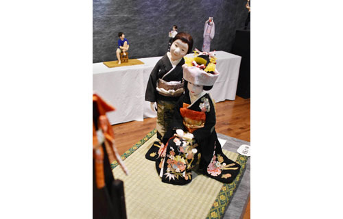 表情豊か創作人形 弟子屈の江口さん作品展(2021-08-08)