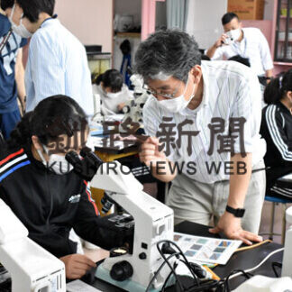 川北小で海の体験科学教室(2021-08-27)