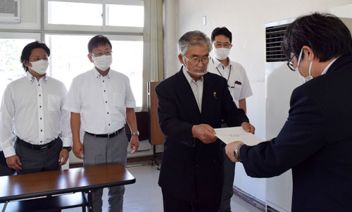 釧路林活議連、森林振興で振興局に要望(2021-09-01)