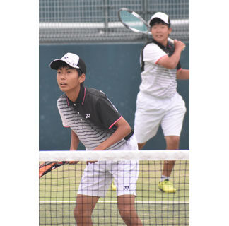 村上・宮田組（弟子屈）優勝　女子は鈴木・松井組（鶴居）　中学ソフトテニス(2021-08-10)