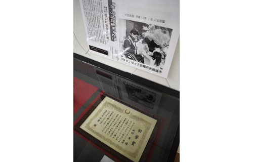 標茶ゆかりの五輪パラ選手、パネル出紹介(2021-08-11)