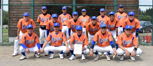 還暦野球はつらつ マルエー杯、オール北見クラブ優勝_1(2021-08-31)