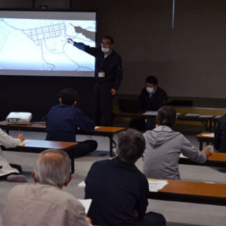 浜中町が津波避難計画見直しへ向け住民説明会(2021-08-21)