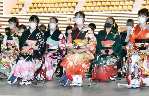 釧路で「２０歳のつどい」式典参加で新成人実感(2021-08-15)