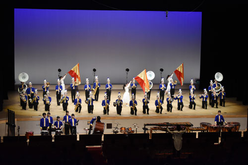 ドリル演奏で会場圧倒 北陽高吹奏楽局が定期演奏会(2021-08-13)