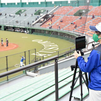 硬式野球交流戦、タンチョウリーグ開幕_1(2021-08-10)