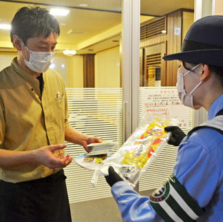 「飲酒運転しないで」　飲食店５店舗で啓発　(2021-09-28)