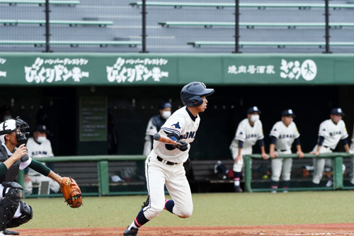 釧江南 序盤から猛攻 秋季高校野球釧根支部予選(2021-09-12)