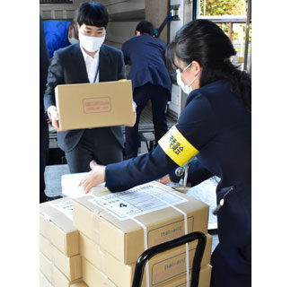 衆院選投票用紙、根室管内分到着(2021-09-28)