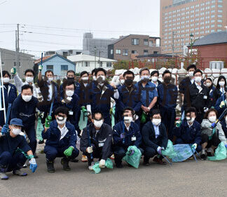 ４０人清掃活動に汗(2021-09-24)