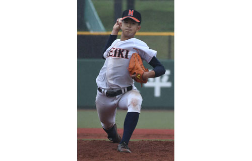 武修館4強、釧明輝に大勝 秋季高校野球支部予選_1(2021-09-10)