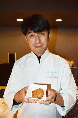 釧路産ツブ ブランド化へ コロッケ試食、普及へ意見(2021-09-27)