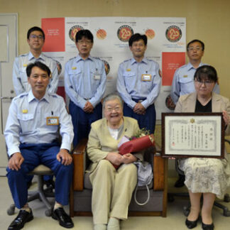 応急手当ての普及啓発に長年尽力　市民救急サポーターの鈴木さんに感謝状(2021-09-14)