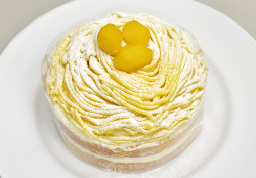 昔懐かしいモンブラン スワン44ねむろで限定20個販売(2021-09-25)