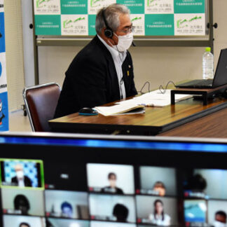 領土問題、大学生学ぶ　オンラインゼミ元島民と意見交換(2021-09-09)