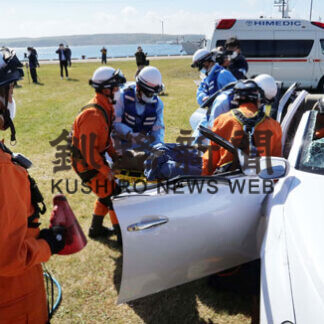 コロナに配慮し救助活動　根室市７日に総合防災訓練(2021-09-02)