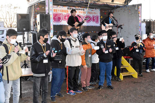 春採中開校70周年、オリジナルソング披露(2021-10-24)